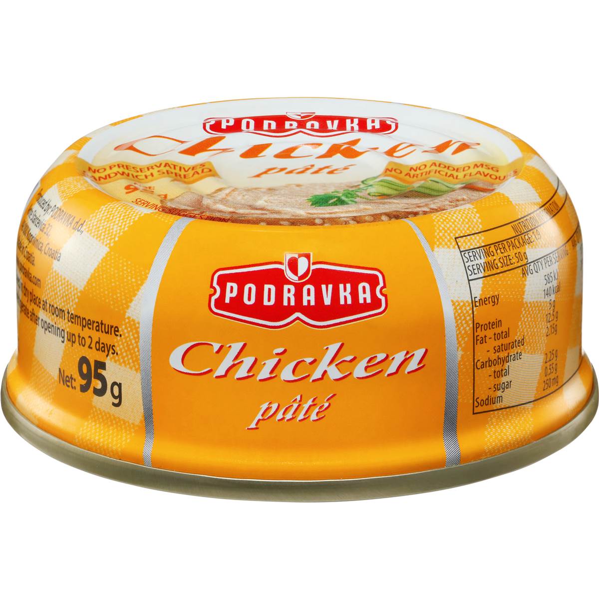 Podravka Pate Chicken 100g Woolworths