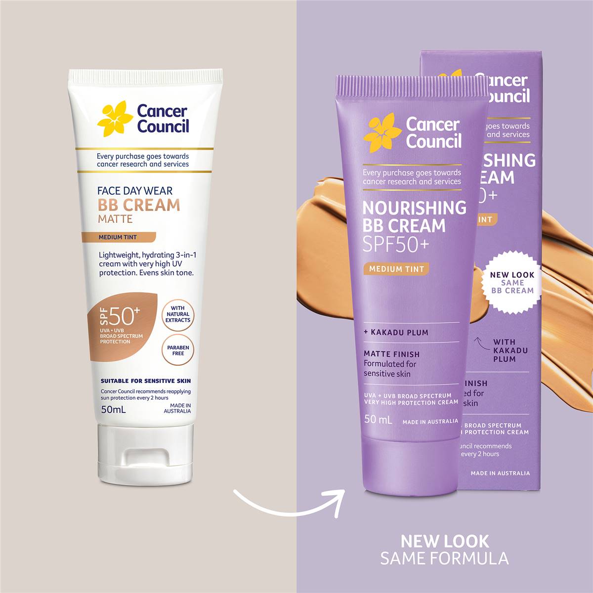 Cancer Council Bb Cream Matte Medium Tint 50ml Woolworths