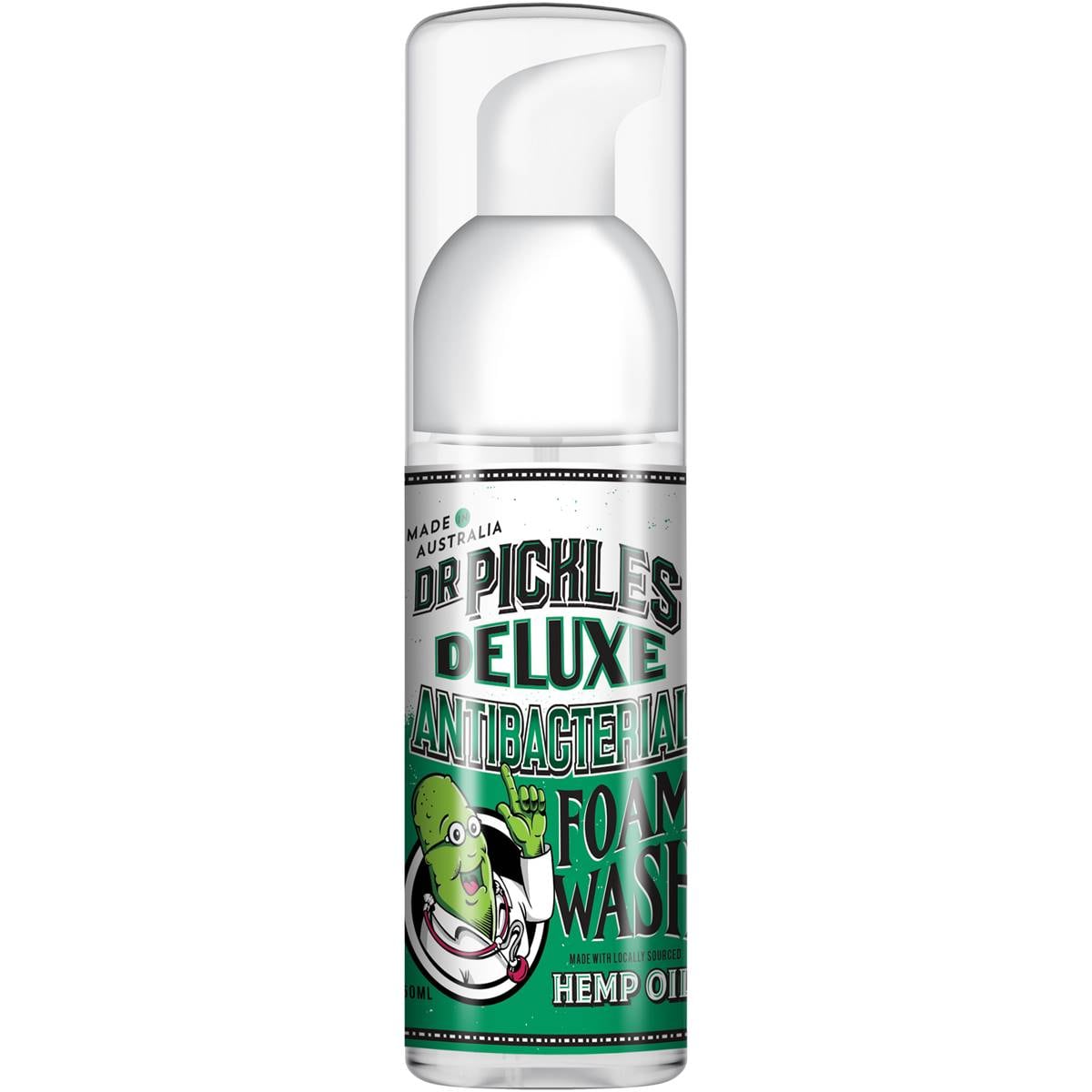 Dr Pickles Antibacterial Foam Wash With Hemp Oil 50ml Woolworths