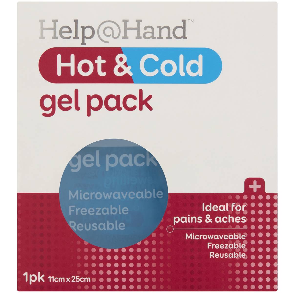 Helphand Hot And Cold Gel Pack Each Woolworths