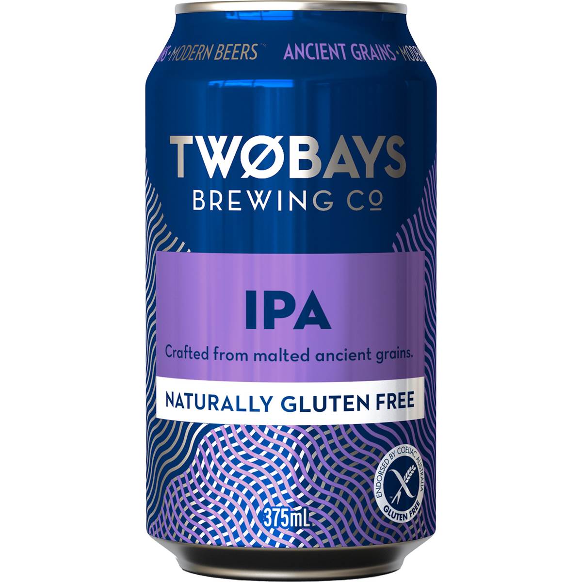 Two Bays Gluten Free Ipa Can 375ml Woolworths