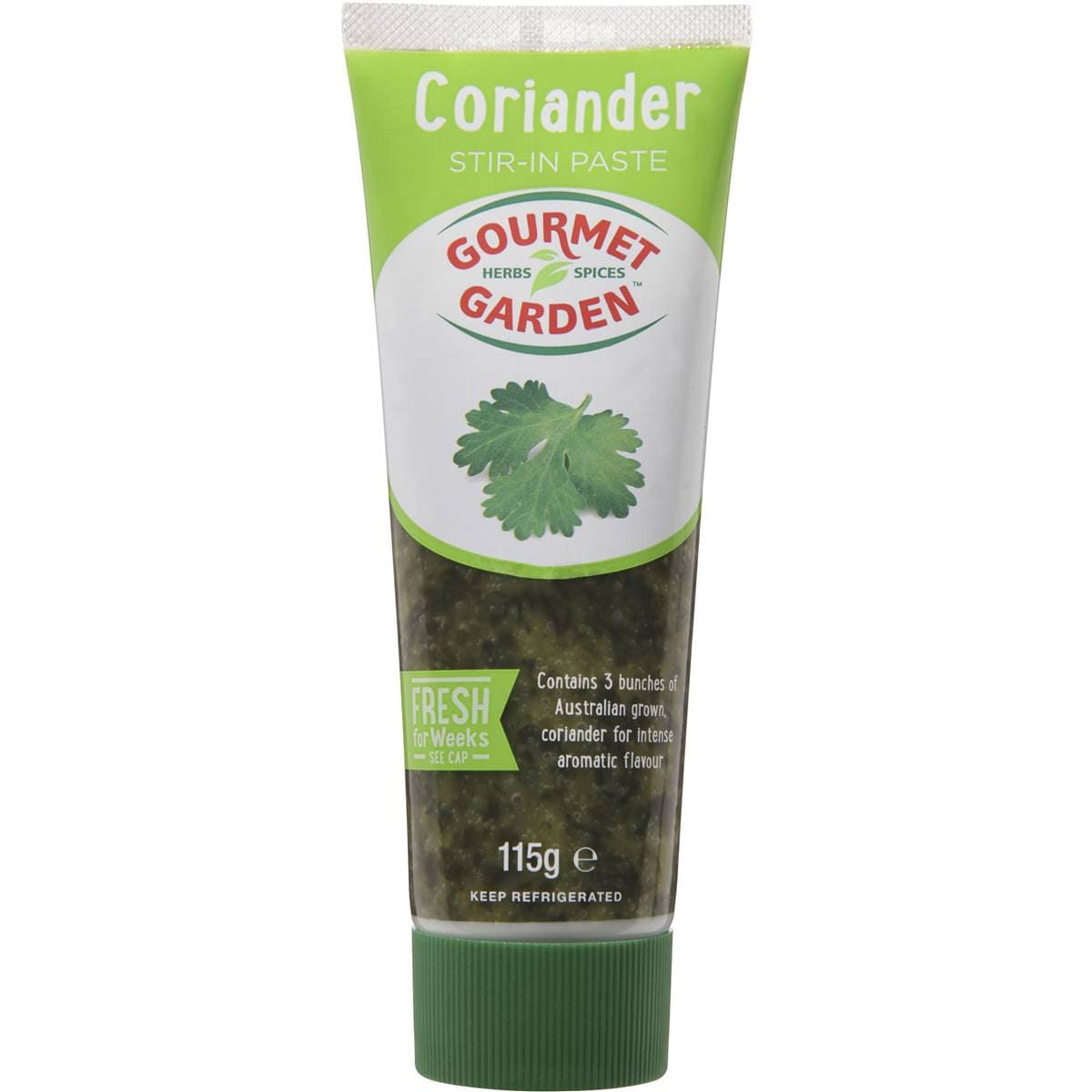Gourmet Garden Paste Coriander 115g Tube Woolworths