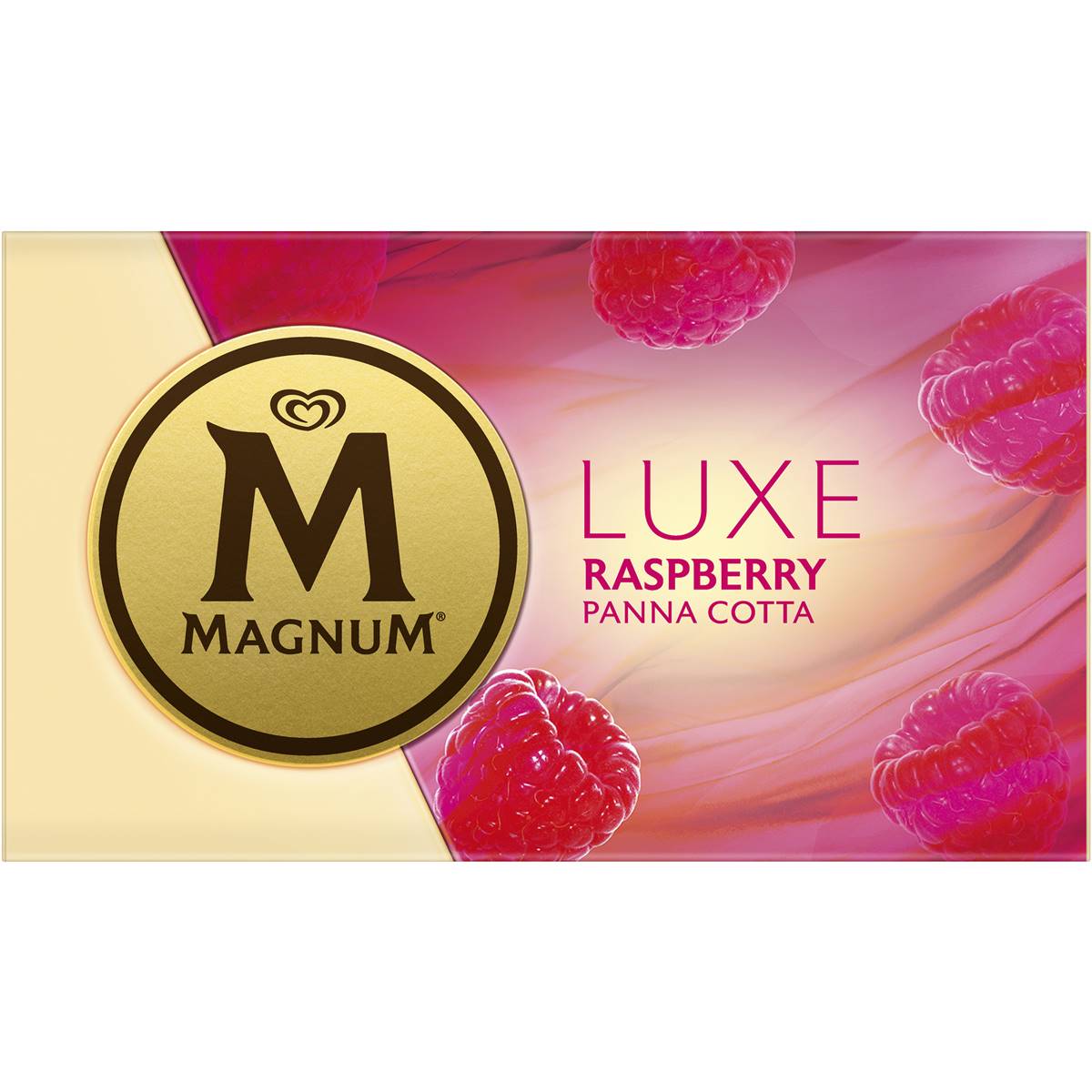 Streets Magnum Luxe Raspberry Pannacotta 4 Pack | Woolworths