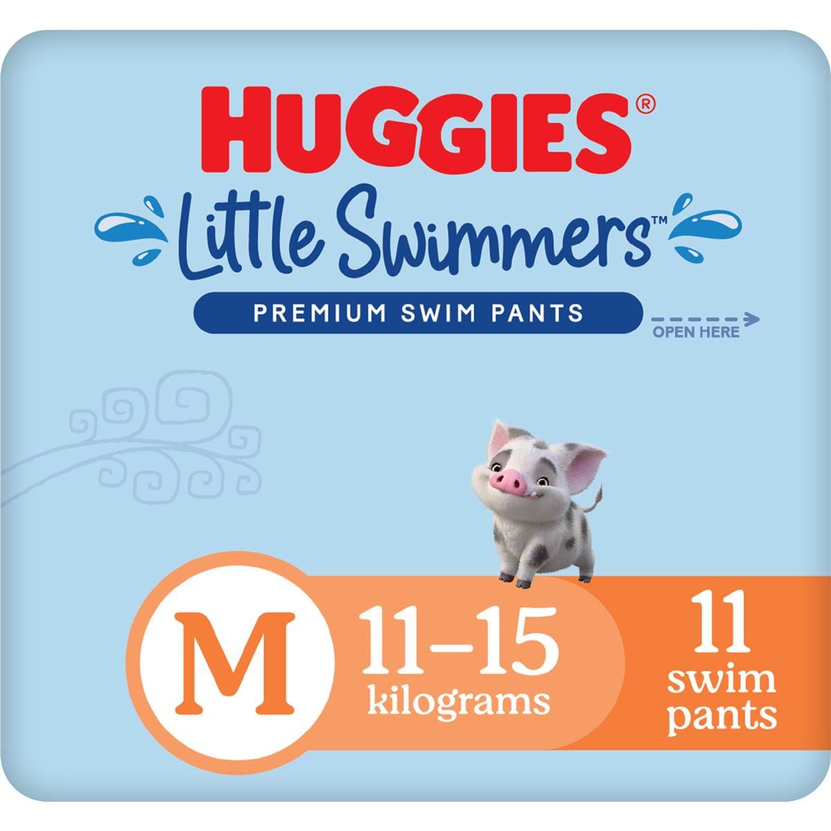 Huggies Little Swimmers Disposable Swim Nappies Medium (1115kg) 11