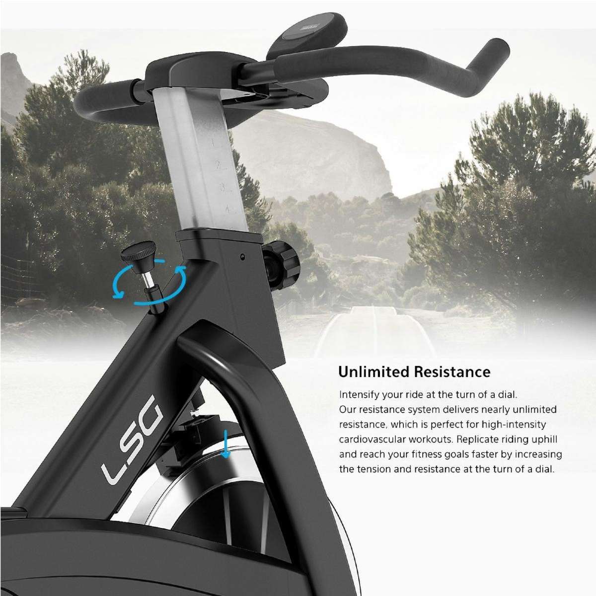 lsg 210 spin bike