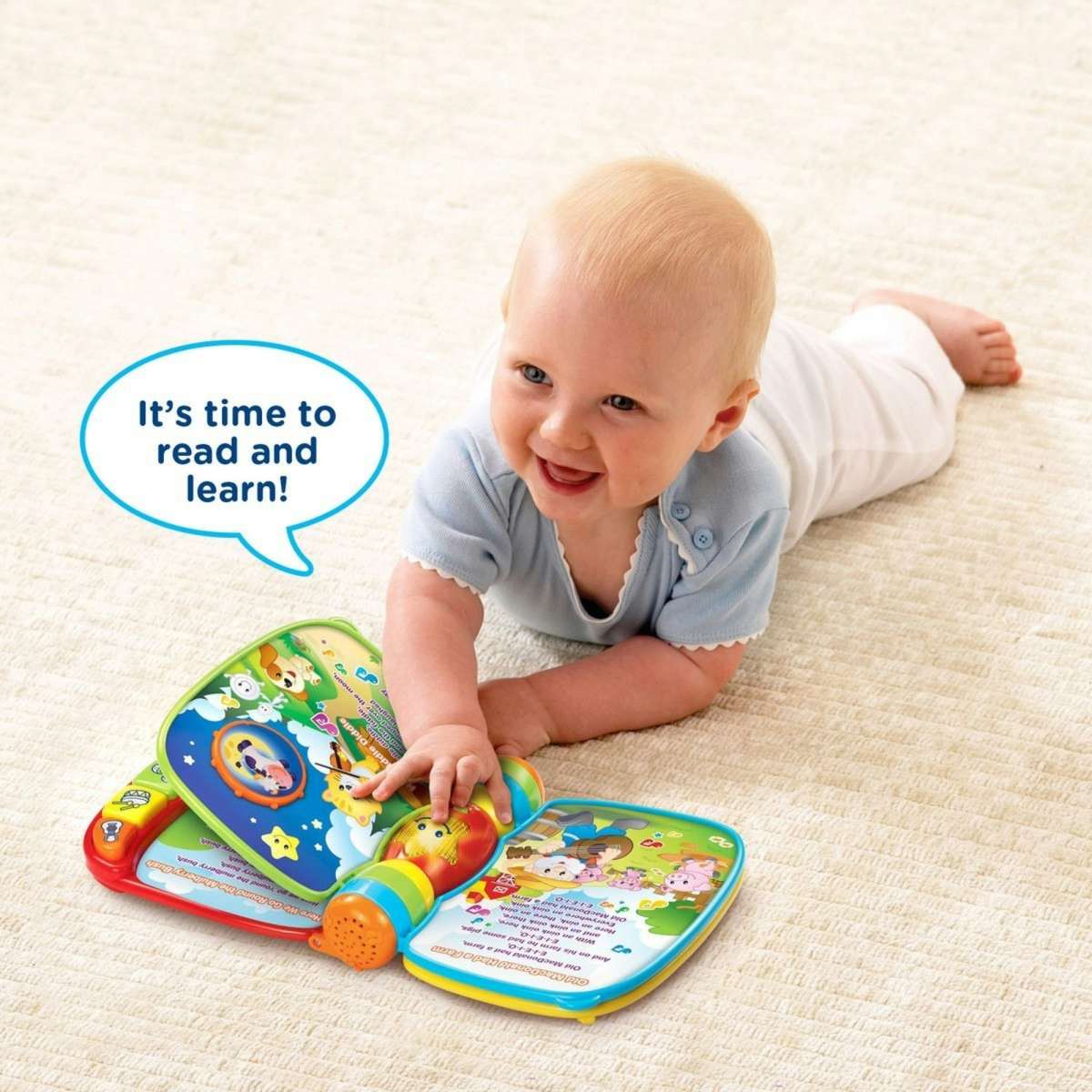 Vtech Baby Musical Rhymes Book | Woolworths