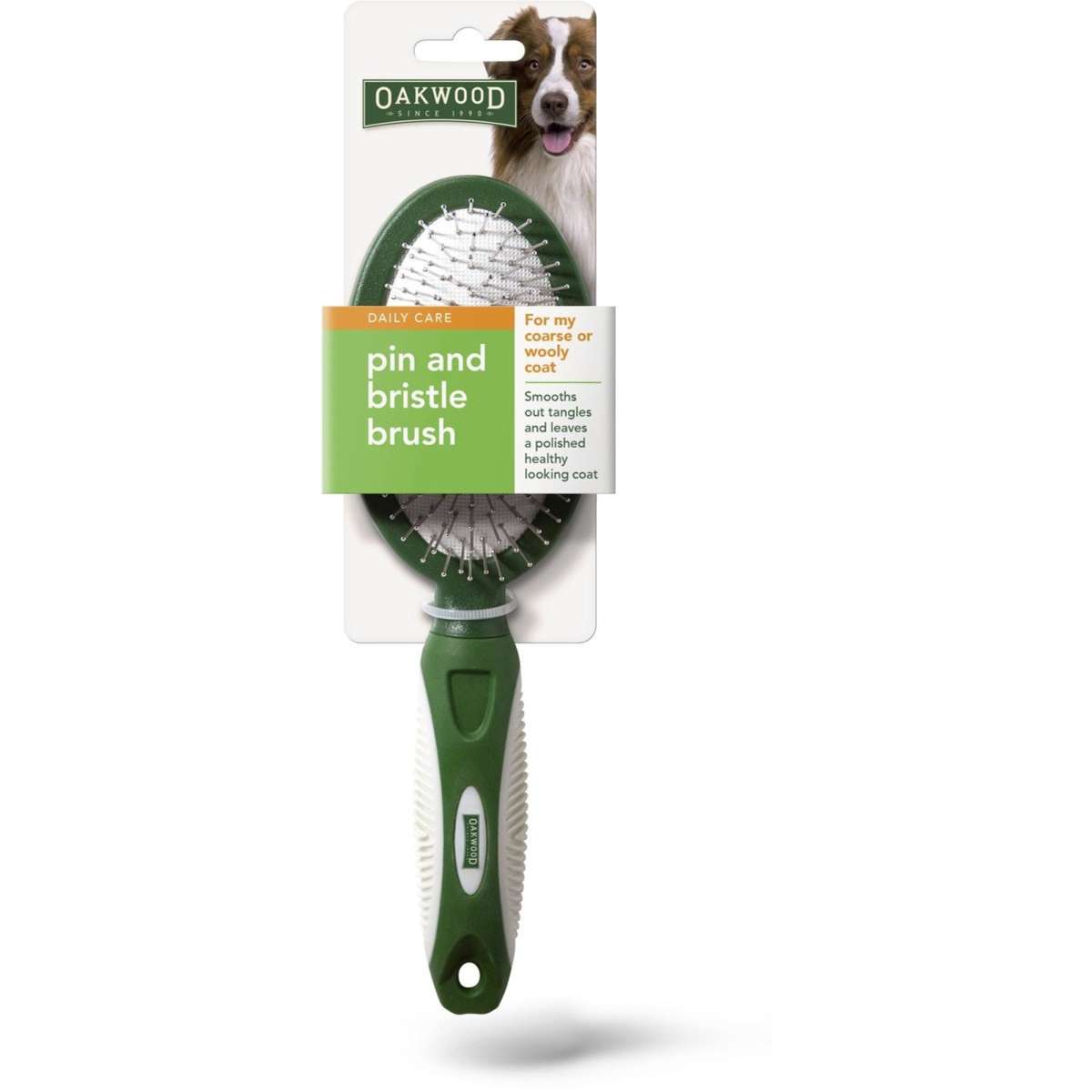 Oakwood Pin & Bristle Brush Woolworths