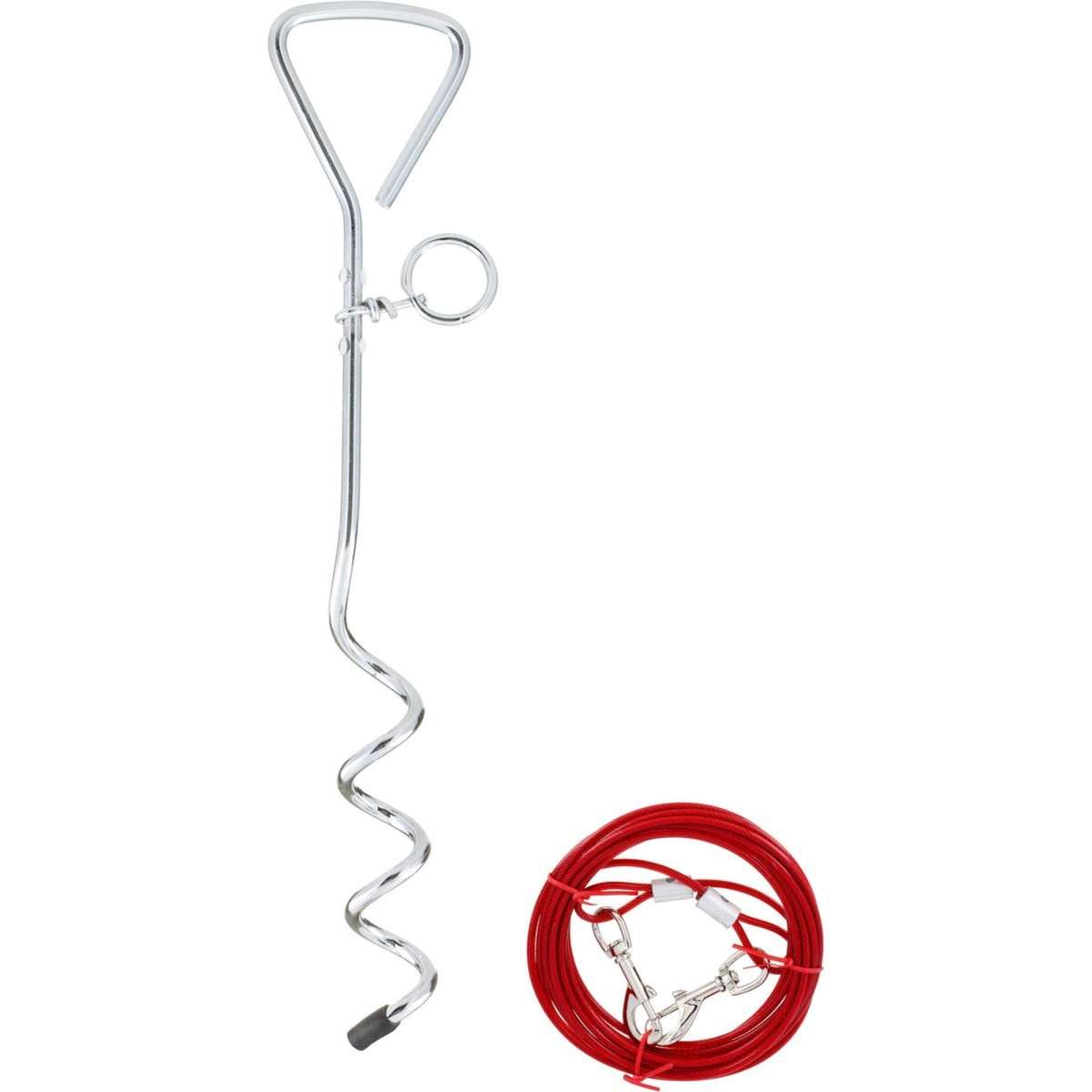 Brilliant Basics Tie Out Stake & Cable Woolworths