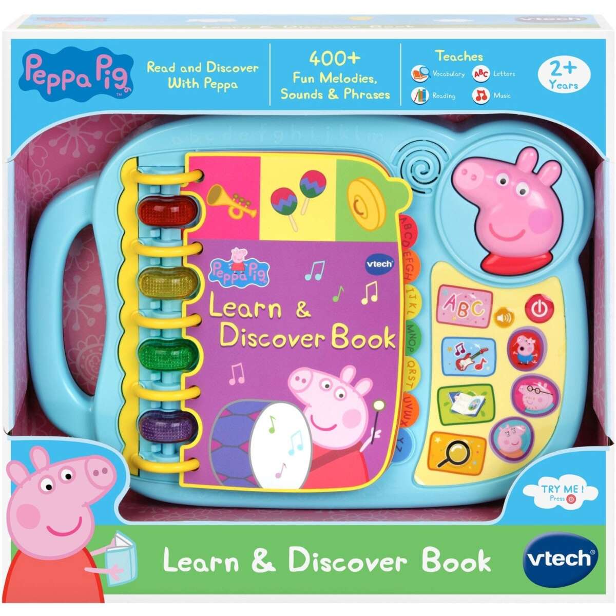 Vtech Peppa Pig Learn & Discover Book | Woolworths