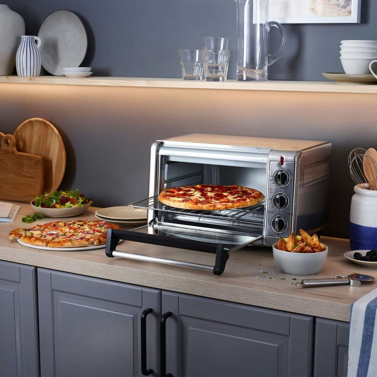 Russell Hobbs Air Fry Crisp 'n Bake Toaster Oven RHTOV25 Woolworths