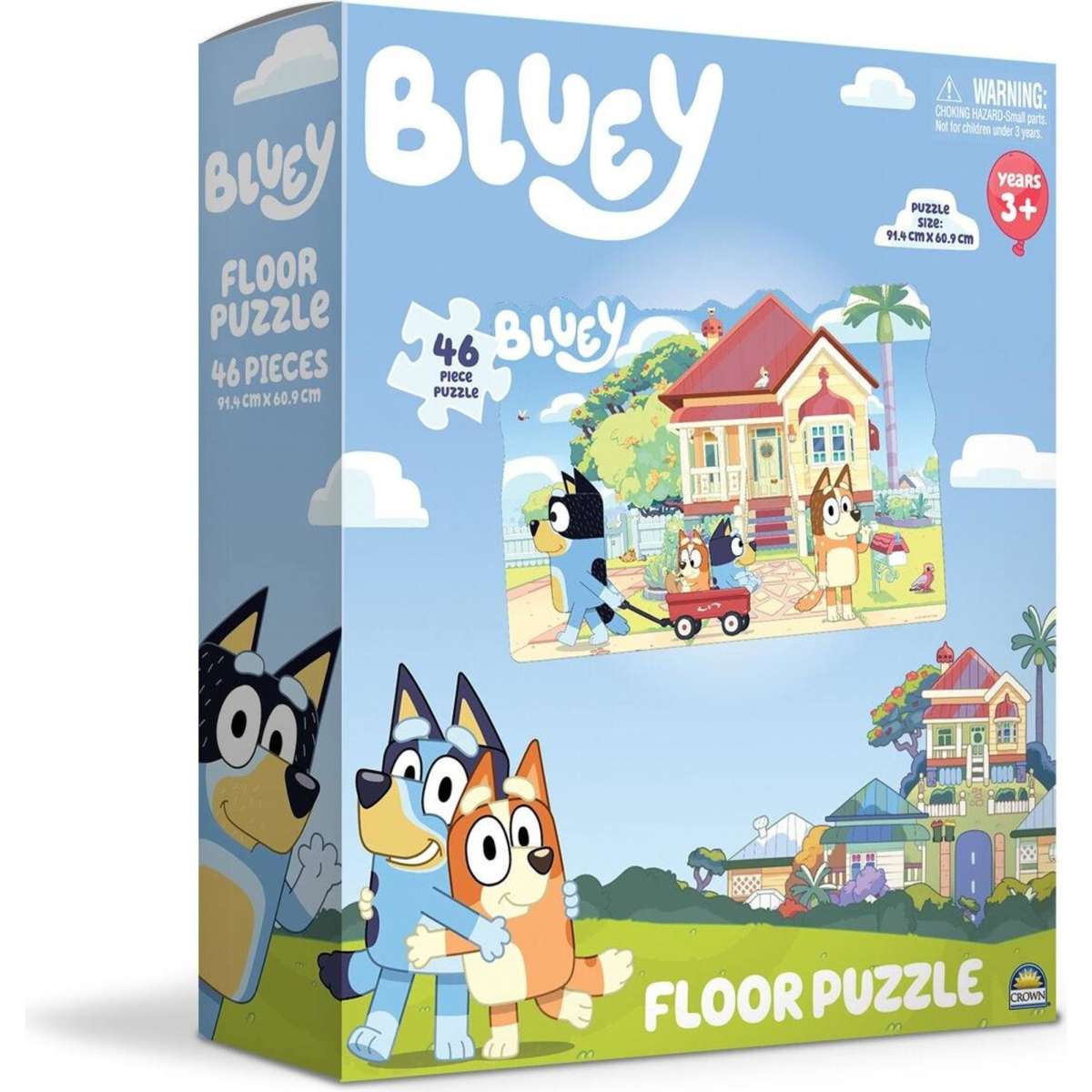 Bluey Floor Puzzle 46 Piece Woolworths
