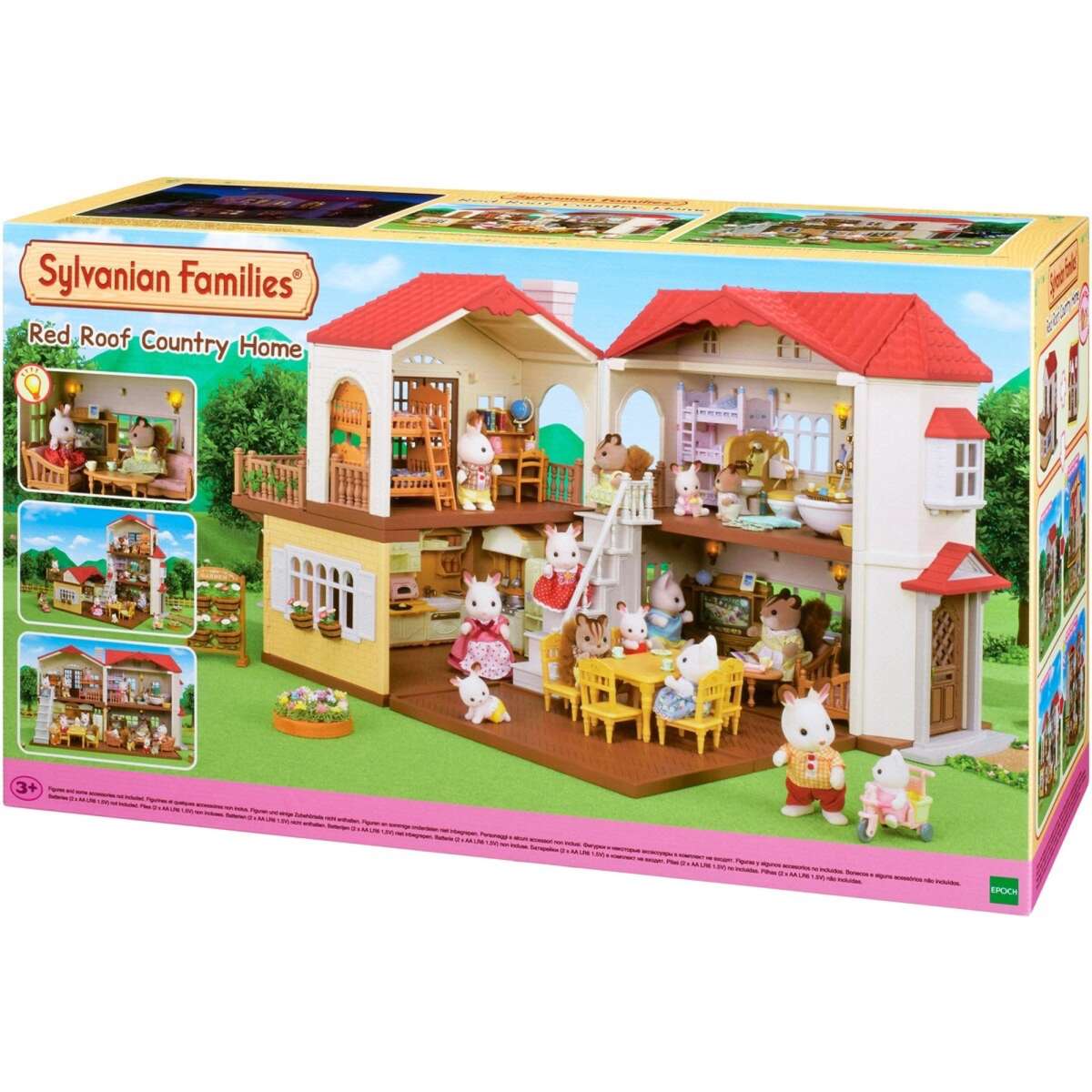 Sylvanian Families Red Roof Country Home Woolworths