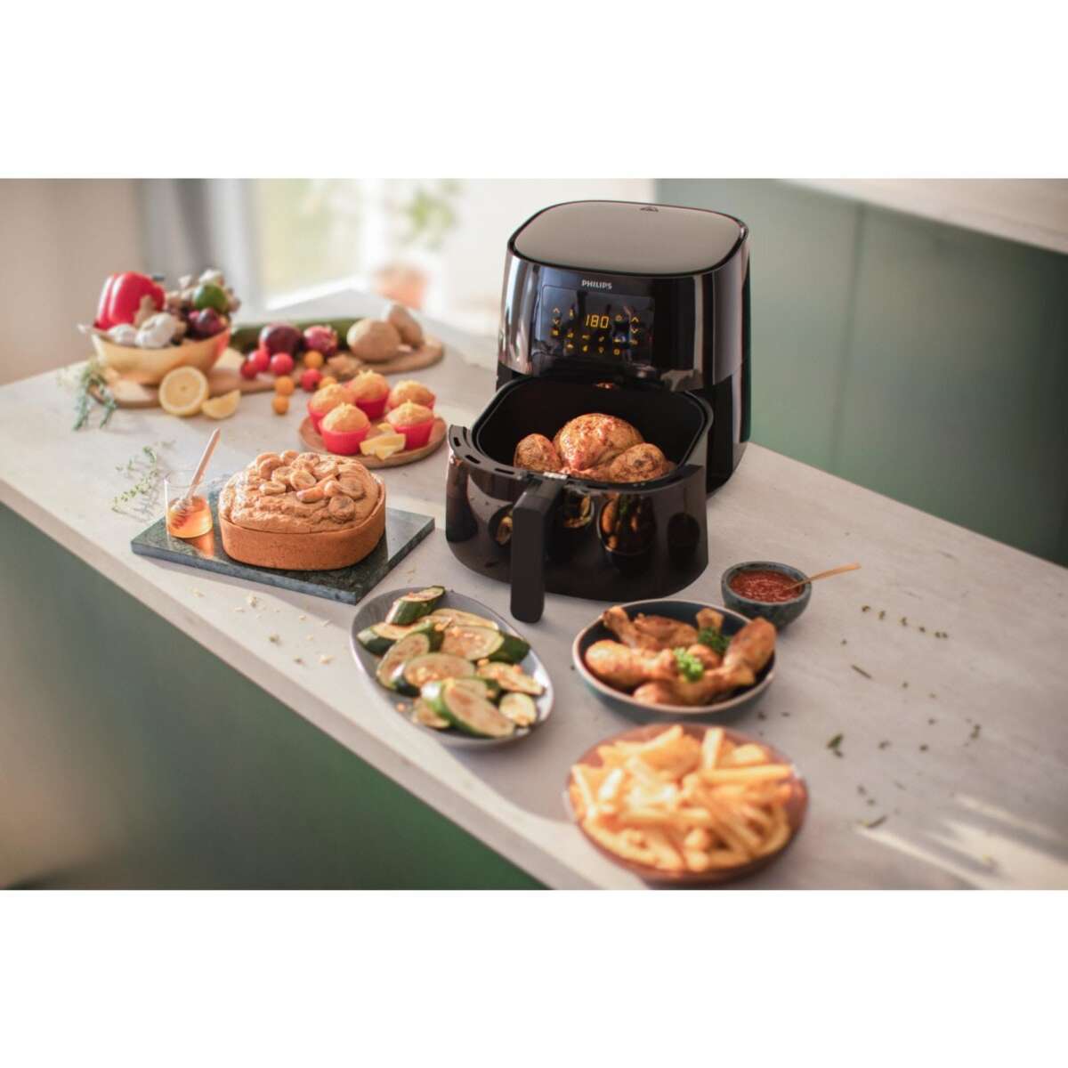 Philips Digital Air Fryer XL Black HD9270/91 Woolworths
