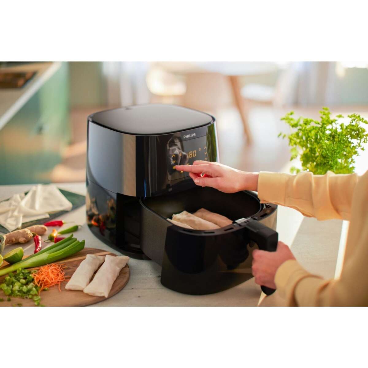 Philips Digital Air Fryer XL Black - HD9270/91 | Woolworths