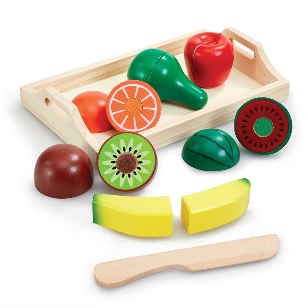 Woodlets Slicing Food Playset Fruit Woolworths