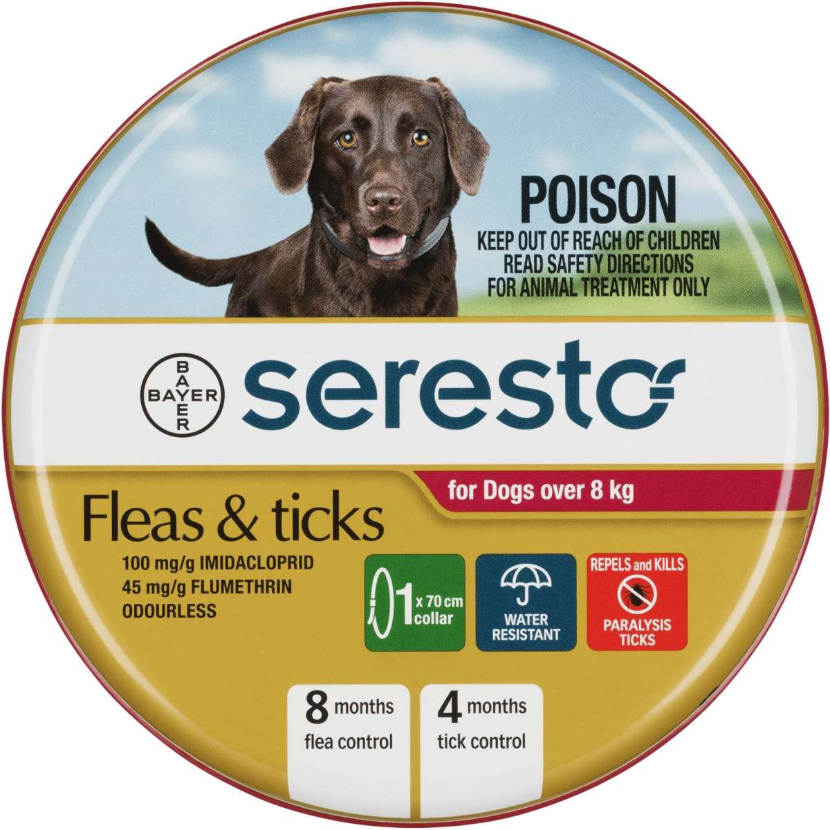 dog flea collar woolworths