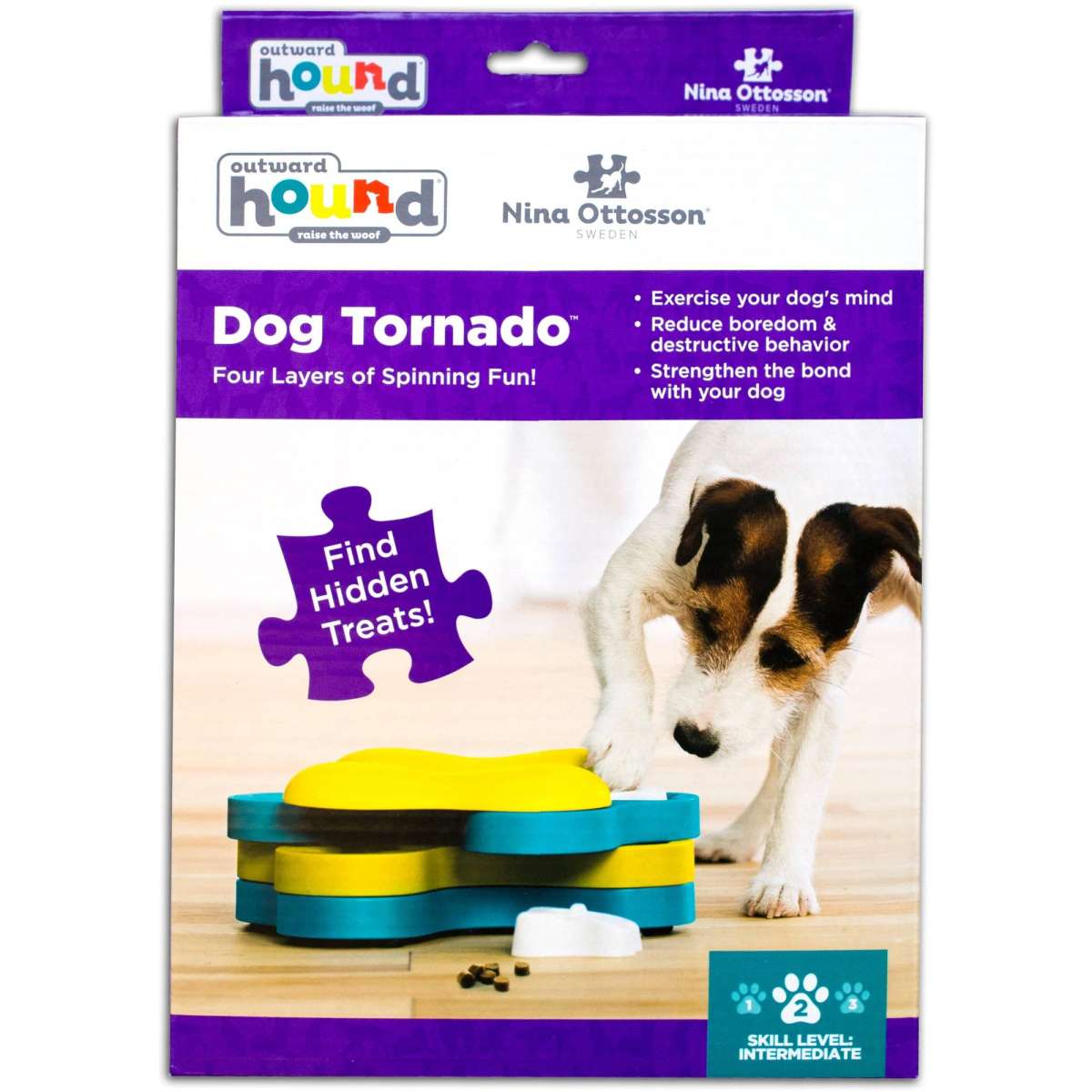 Nina Ottosson Tornado Puzzle Dog Toy Each | Woolworths