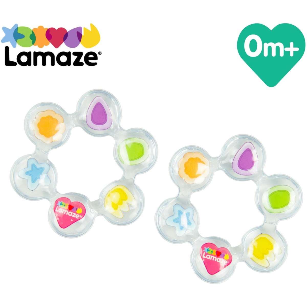 Lamaze Water Filled Chill Teethers 2 Pack Woolworths