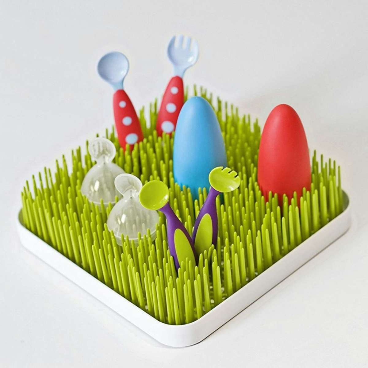 Grass Countertop Drying Rack Green/White Woolworths