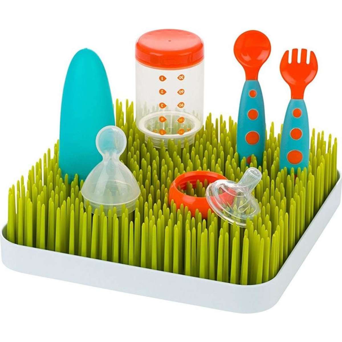 Grass Countertop Drying Rack Green/White Woolworths