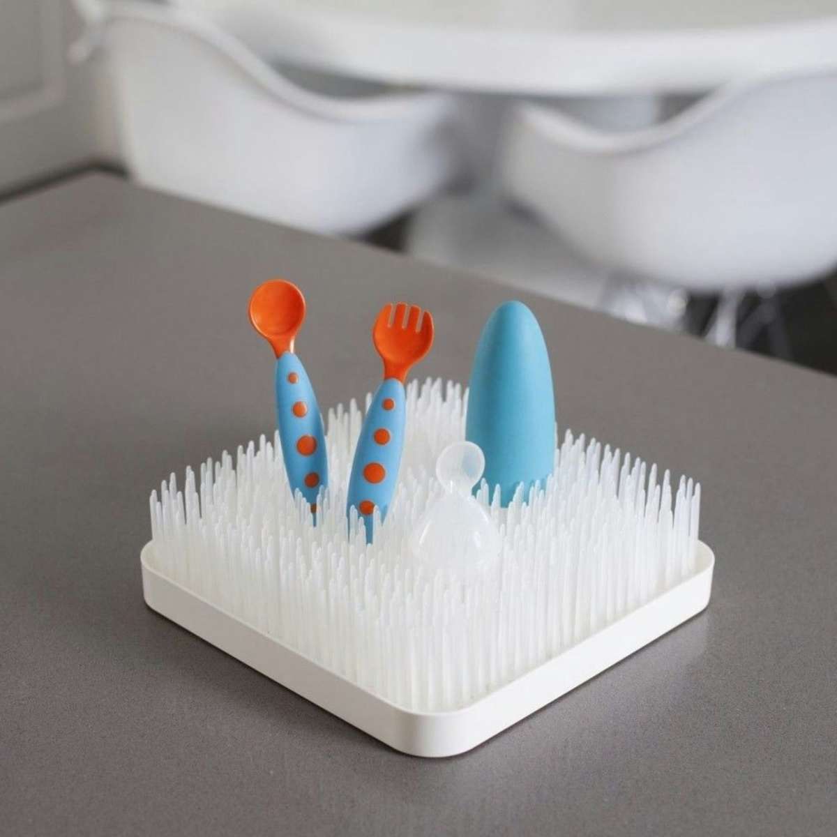 Grass Countertop Drying Rack Clear/White Woolworths