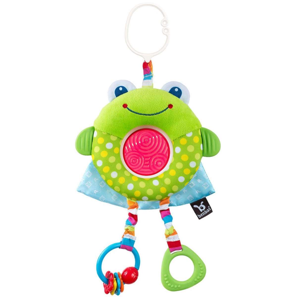 Benbat Dazzle Multi Skills Travel Toy Frog | Woolworths
