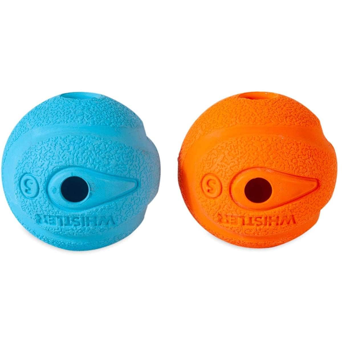 Chuckit! Whistler Ball 2.5" (6Cm) 2Pk Dog Toy" Woolworths