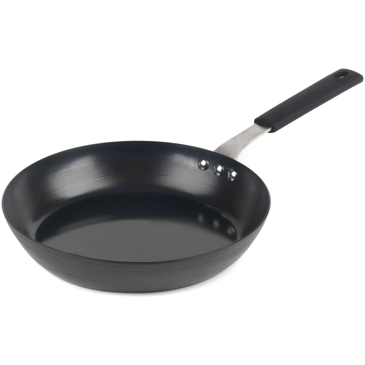 Salter 24cm Pan For Life Fry Pan Black Steel NonStick Dishwasher and Oven Safe Woolworths