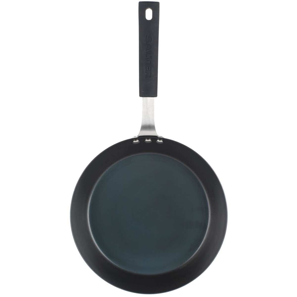 Salter 24cm Pan For Life Fry Pan Black Steel NonStick Dishwasher and Oven Safe Woolworths