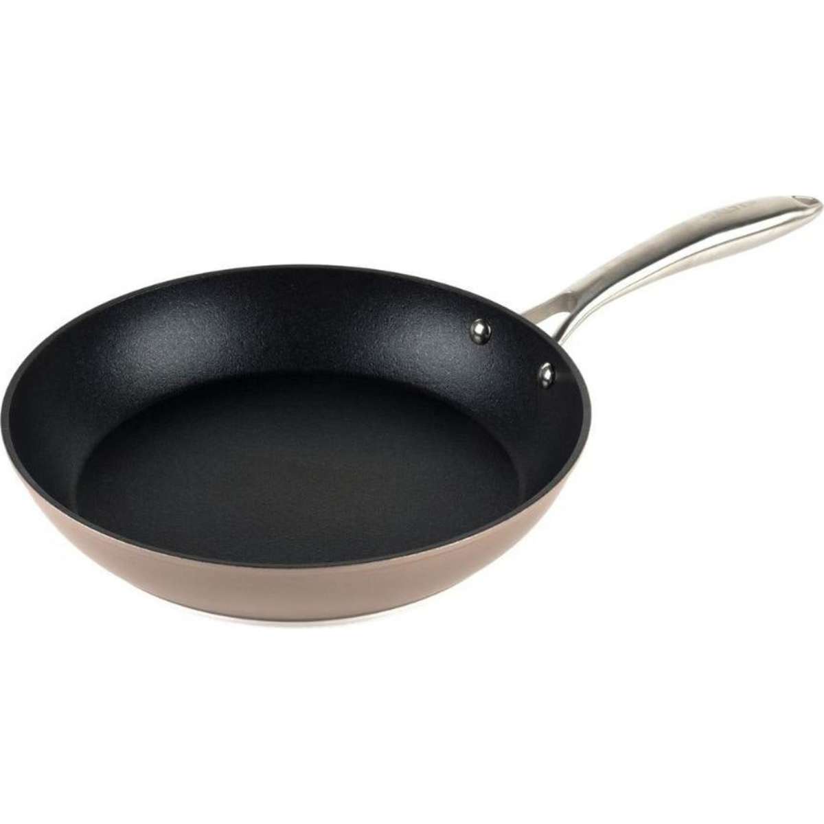 Salter Aluminium Metallic NonStick Fry Pan 28cm Champagne Dishwasher Safe Woolworths