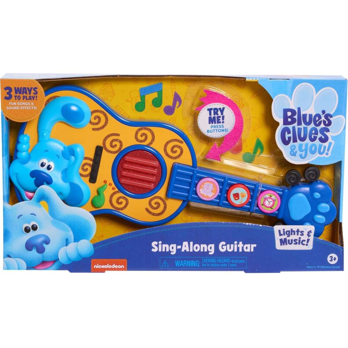 blue's clues guitar toy