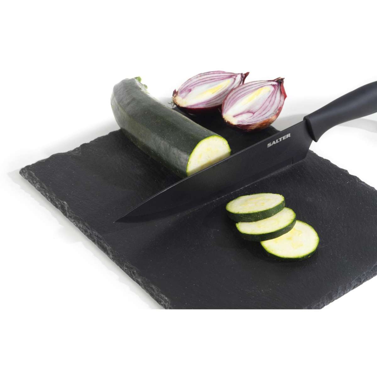 Salter 5 Piece Wooden Knife Block Woolworths