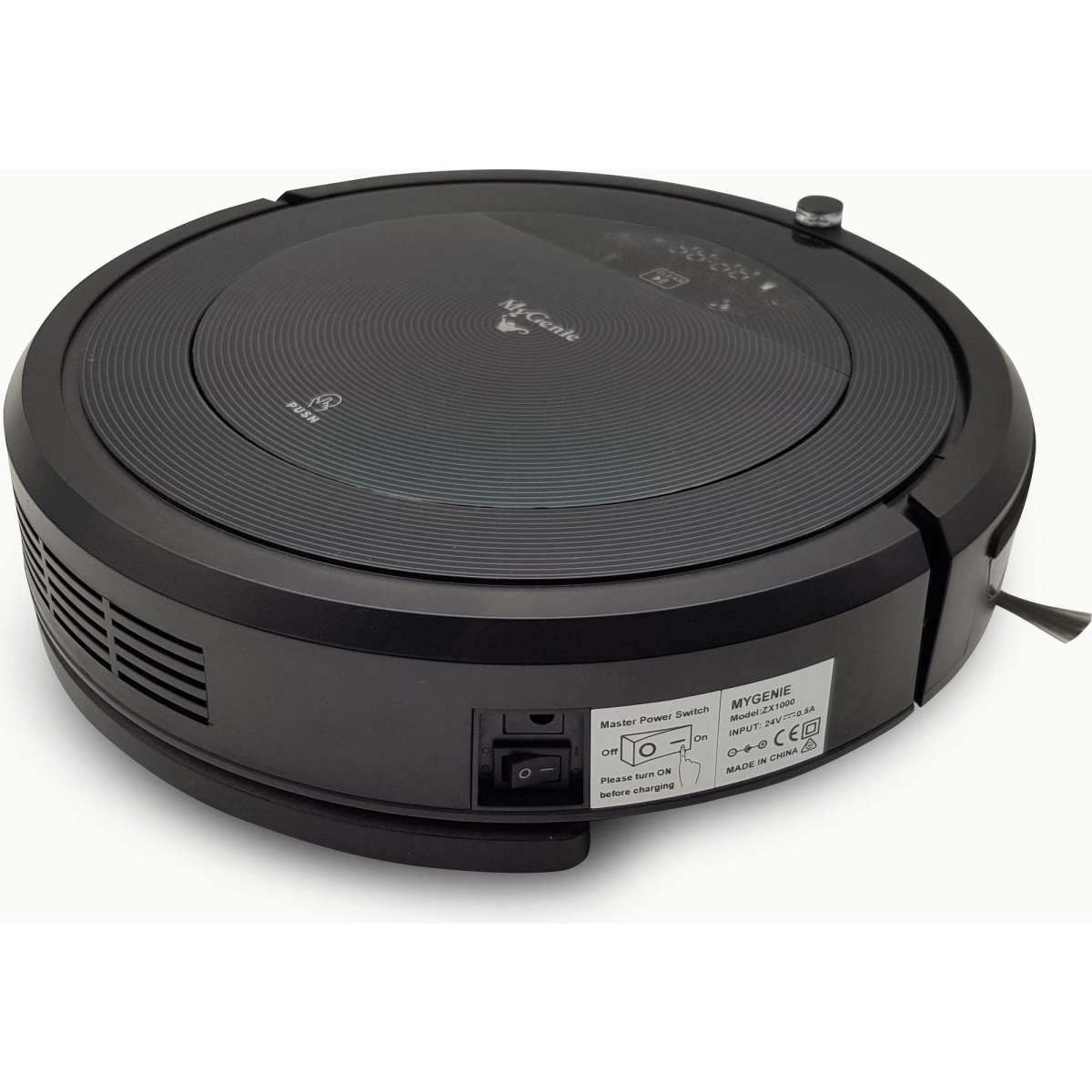 MyGenie ZX1000 Robotic Vacuum Cleaner Dry Wet Mop Black Woolworths