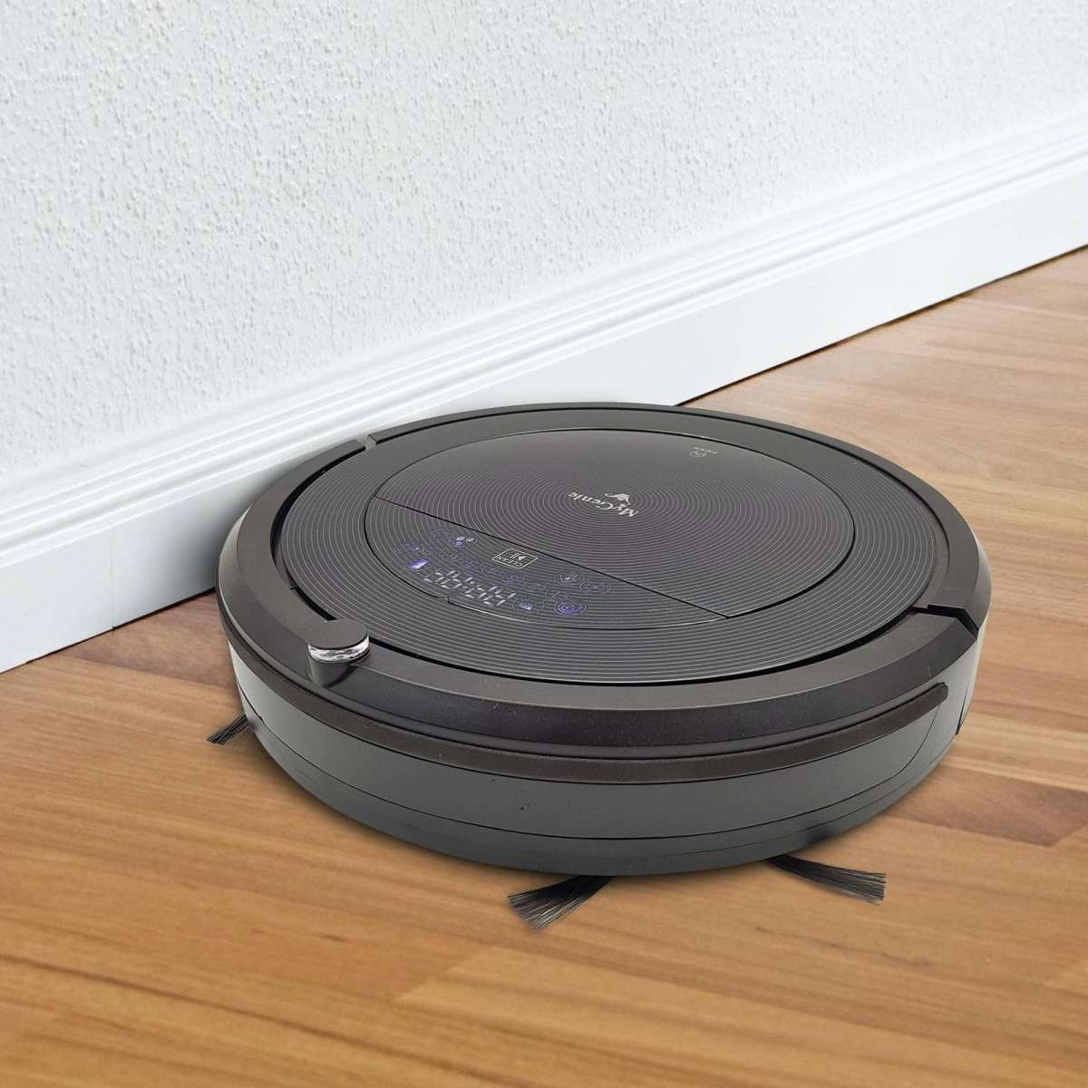 MyGenie ZX1000 Robotic Vacuum Cleaner Dry Wet Mop Black Woolworths