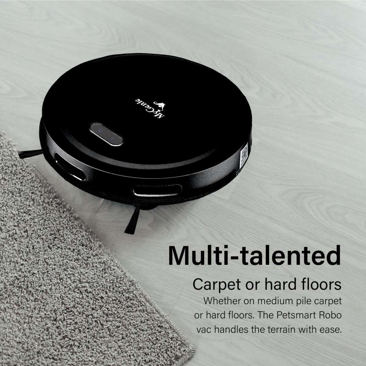 MyGenie Smart Robotic Vacuum Cleaner Black Woolworths