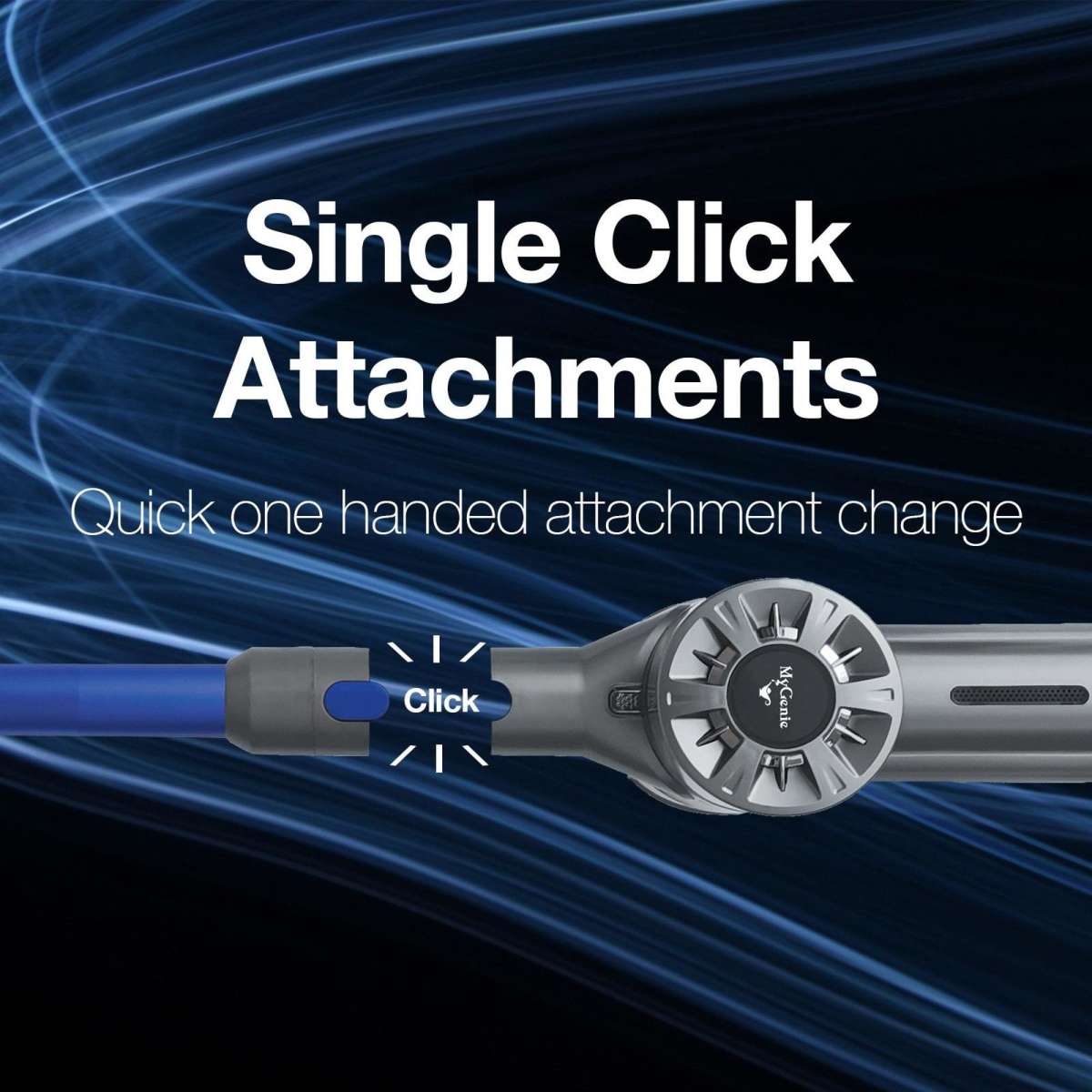 MyGenie X5 Handheld Cordless Stick VacuumBlue Woolworths