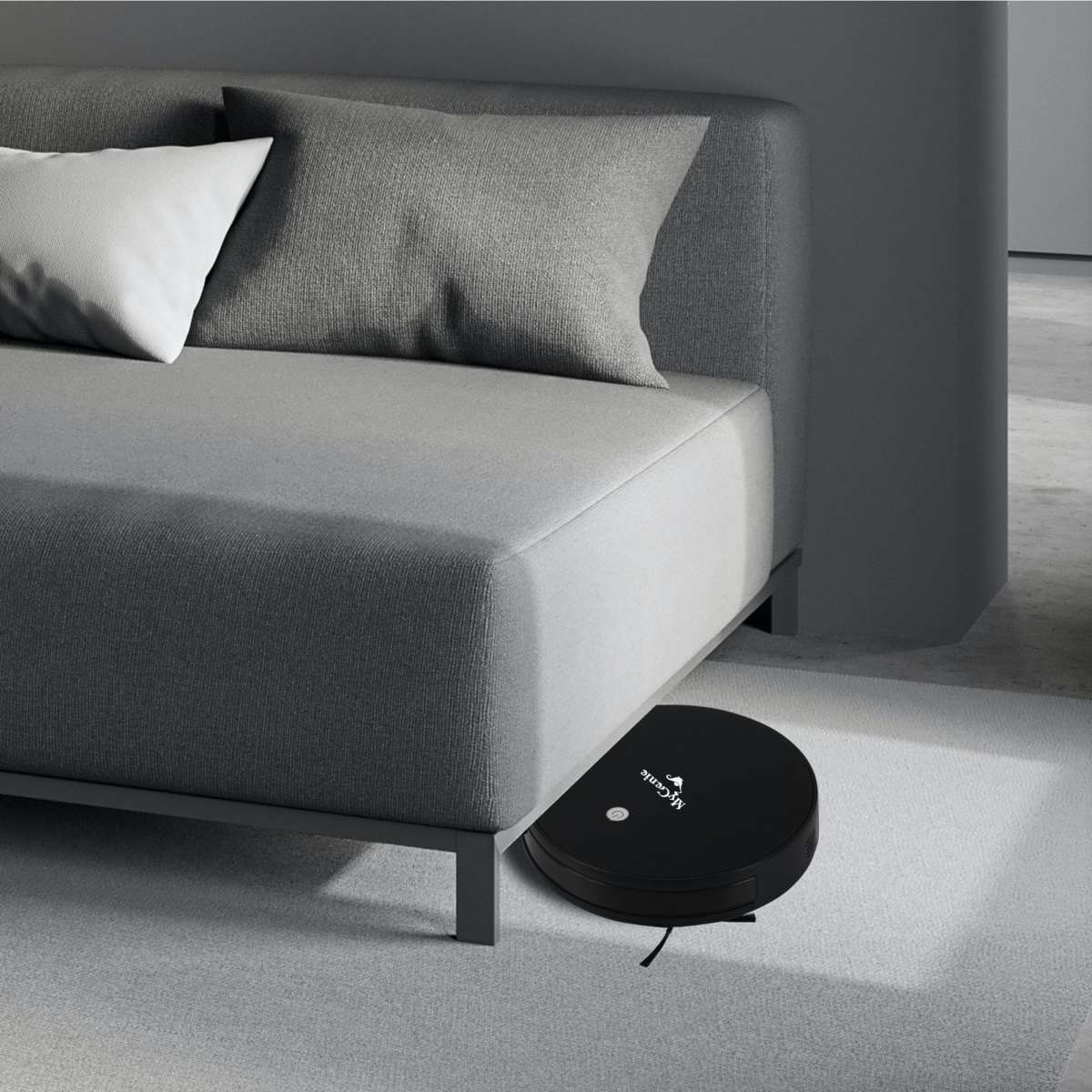 MyGenie XSonic Robotic Vacuum Cleaner Wet n Dry Black Woolworths