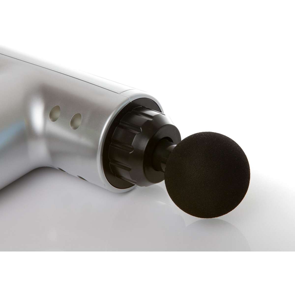 Fit Smart Vibration Massage Therapy Device Black Grey 4 Massage Heads 6