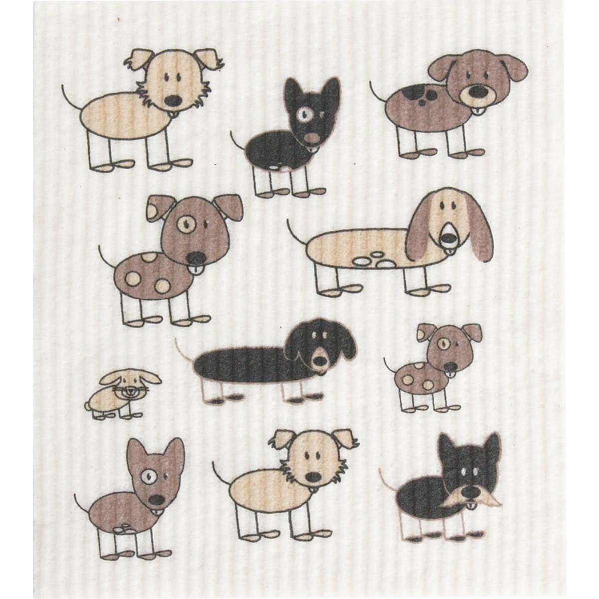 Retrokitchen Dishcloth Dogs 1 Pack Woolworths