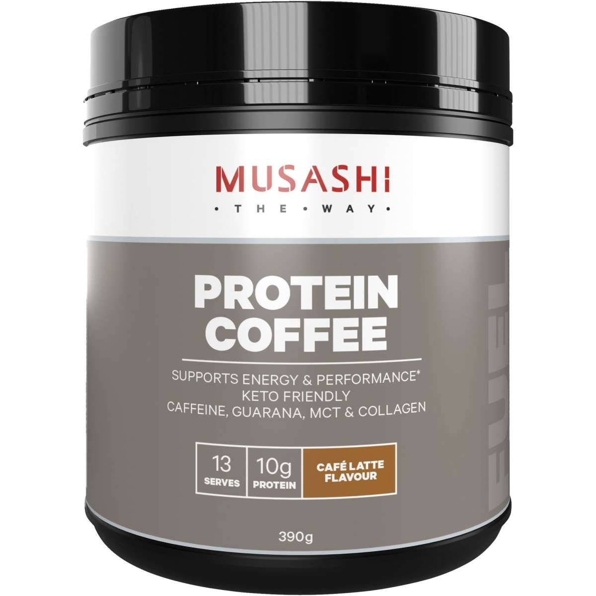 Musashi Fuel Protein Coffee Cafe Latte Woolworths