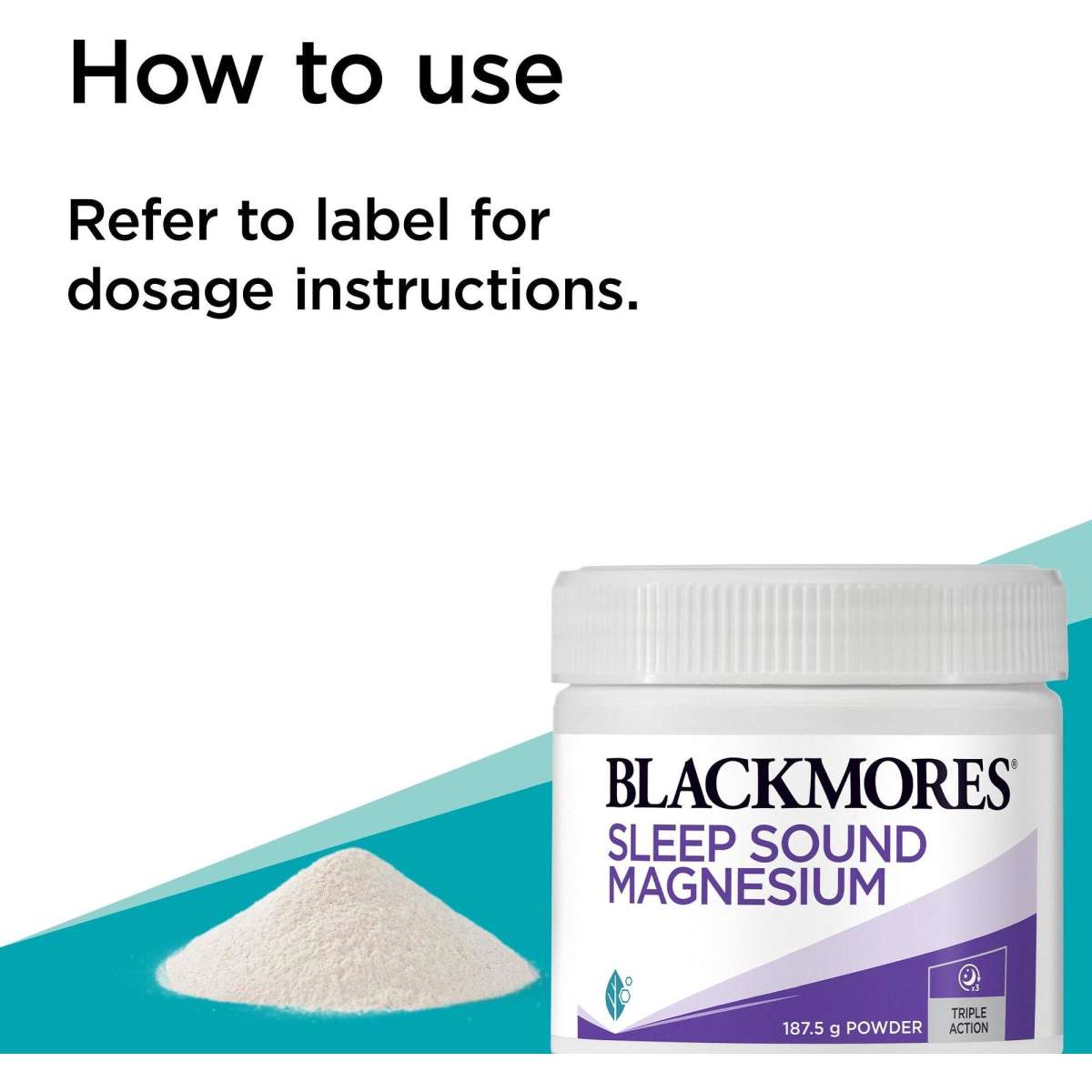 Blackmores Sleep Sound Magnesium 187.5g Woolworths