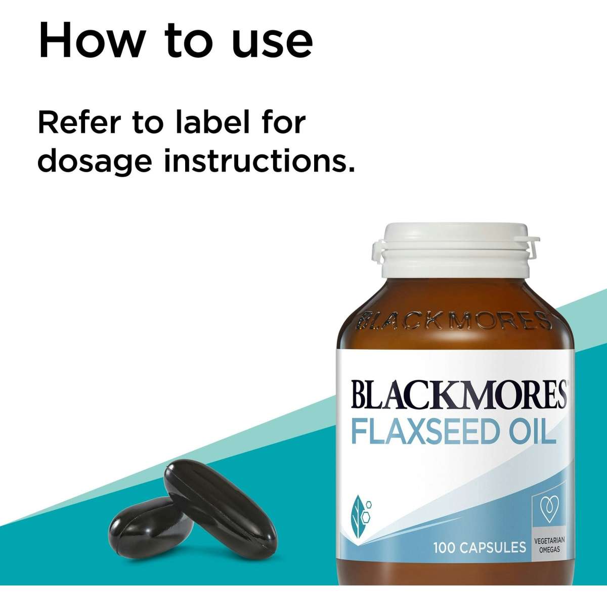 Blackmores Flaxseed Oil 100 Capsules Woolworths
