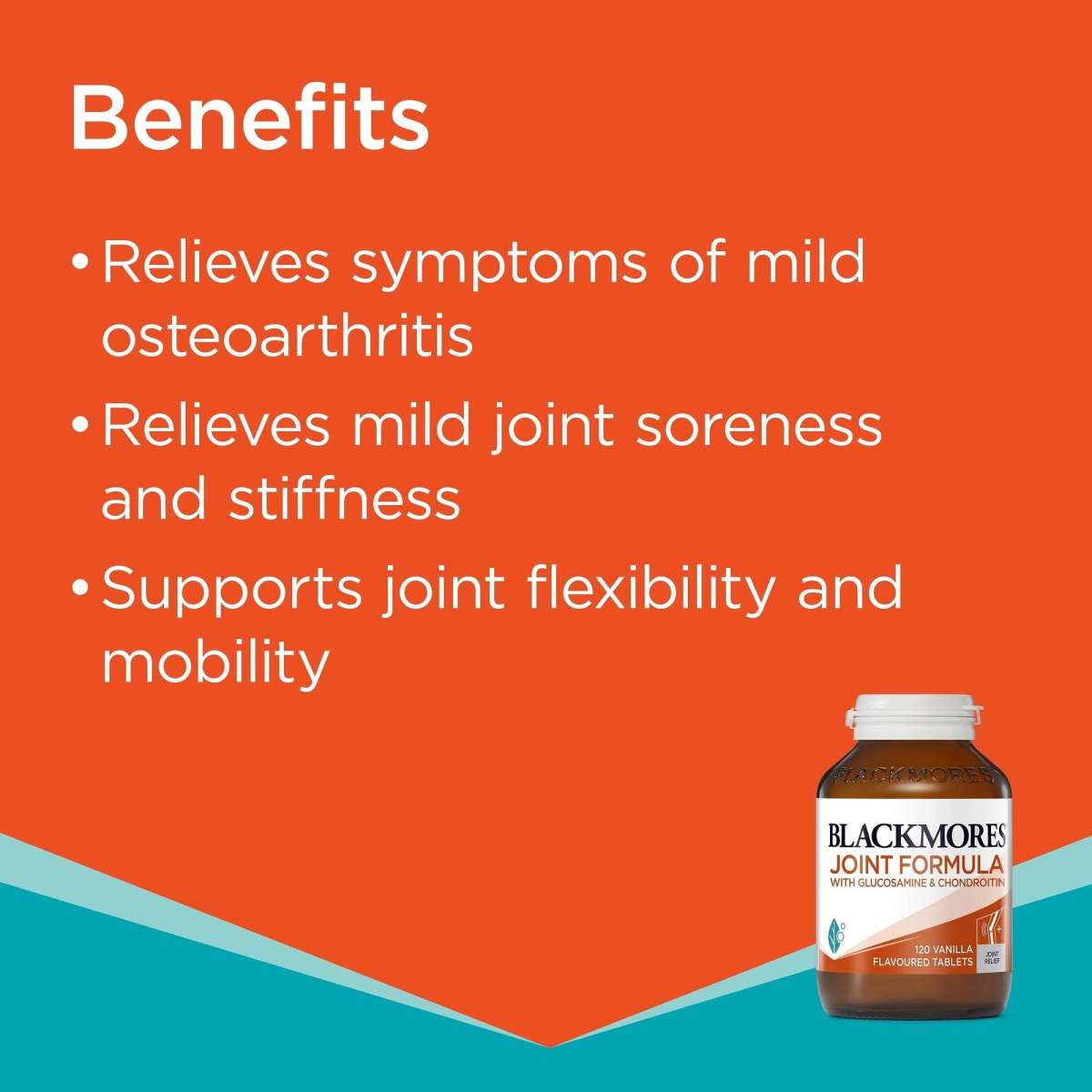 Blackmores Joint Formula With Glucosamine & Chondroitin 120 Tablets