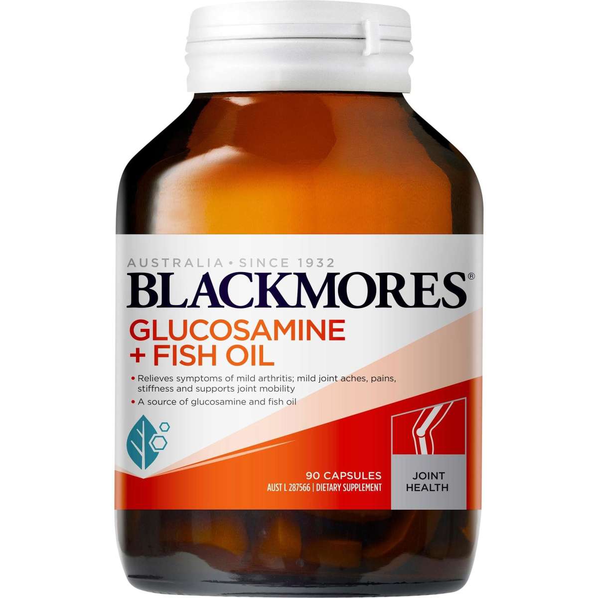 Blackmores Glucosamine + Fish Oil 90 Capsules Woolworths