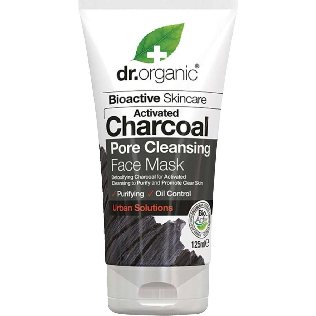 Dr Organic Face Mask Activated Charcoal 125ml Woolworths