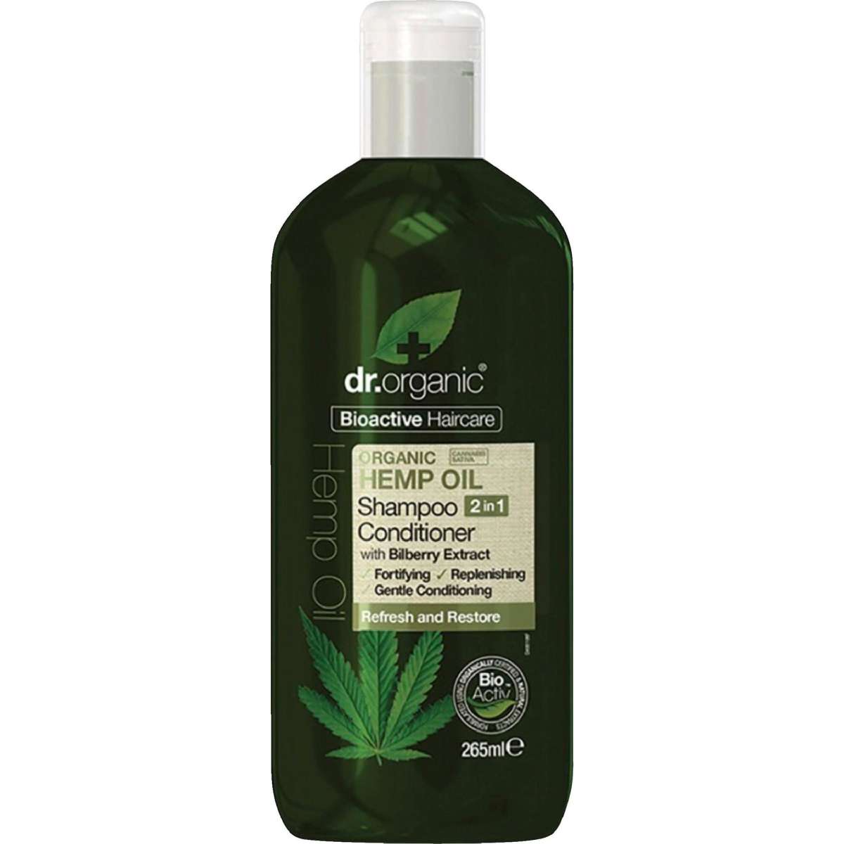Dr Organic Shampoo Conditioner 2 In 1 Organic Hemp Oil 265ml Woolworths