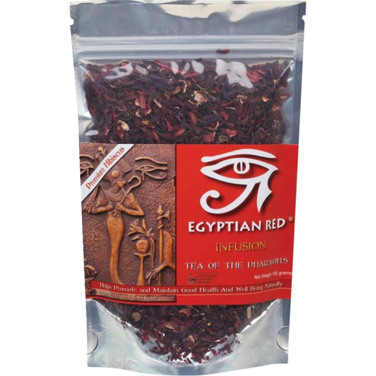 Egyptian Red Herbal Loose Leaf Tea Tea Of The Pharaohs 100g | Woolworths