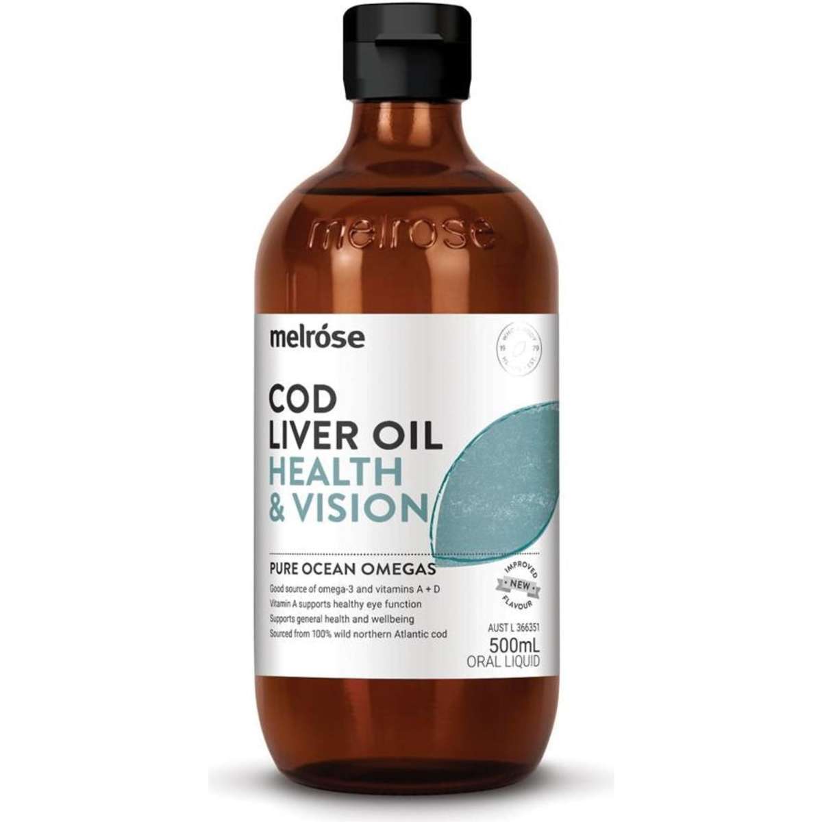 Melrose Cod Liver Oil 500ml Woolworths