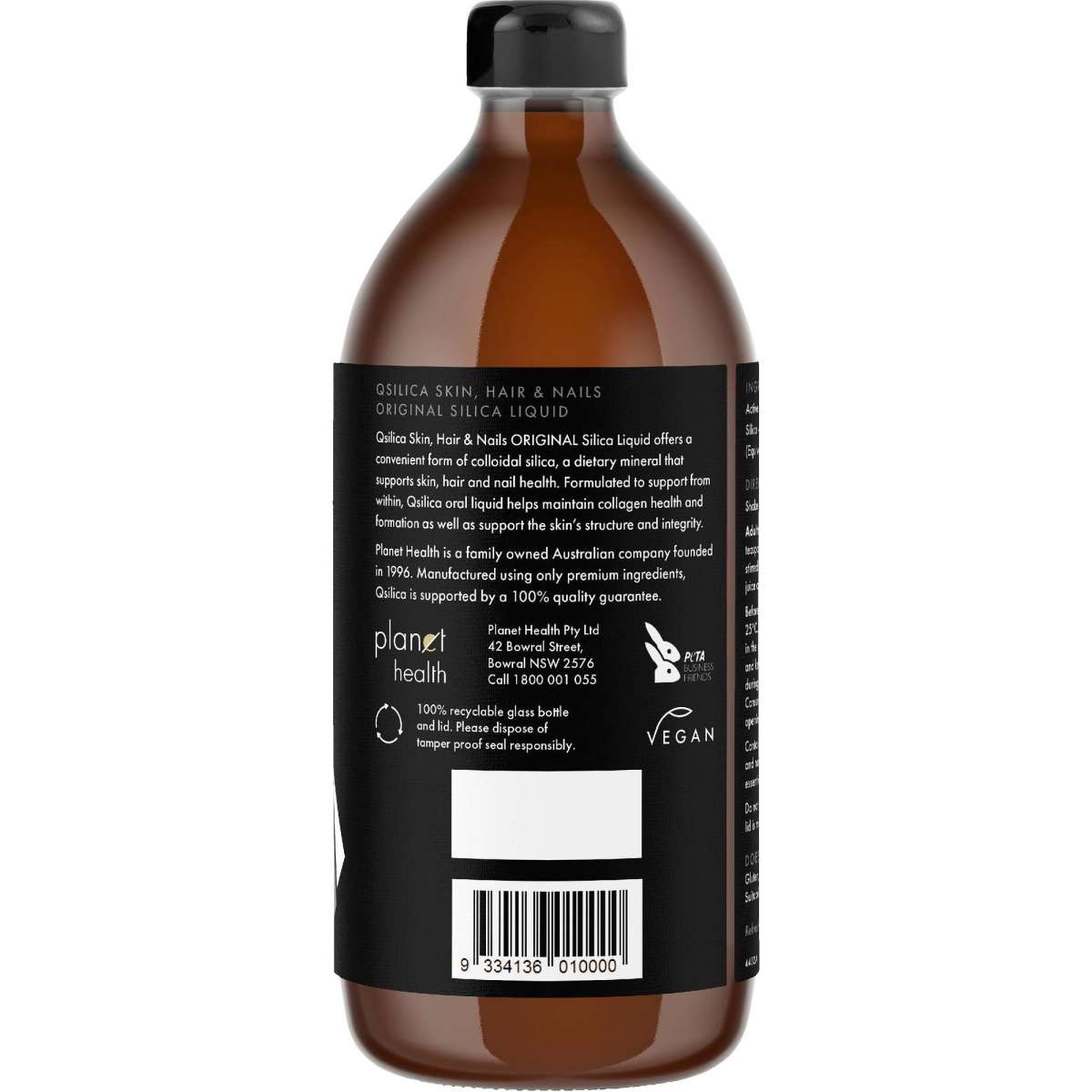 Qsilica Original Silica Liquid 500ml Woolworths