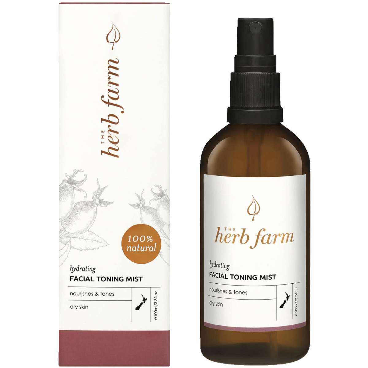 The Herb Farm Hydrating Facial Toning Mist 100ml Woolworths